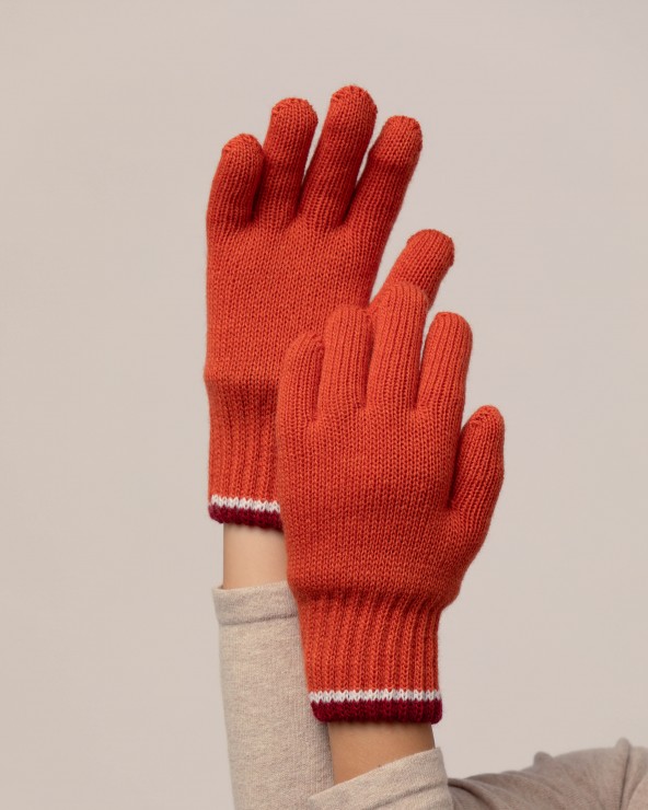 Poolpuuvillased kindad lastele