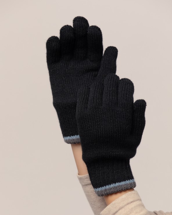 Poolpuuvillased kindad lastele