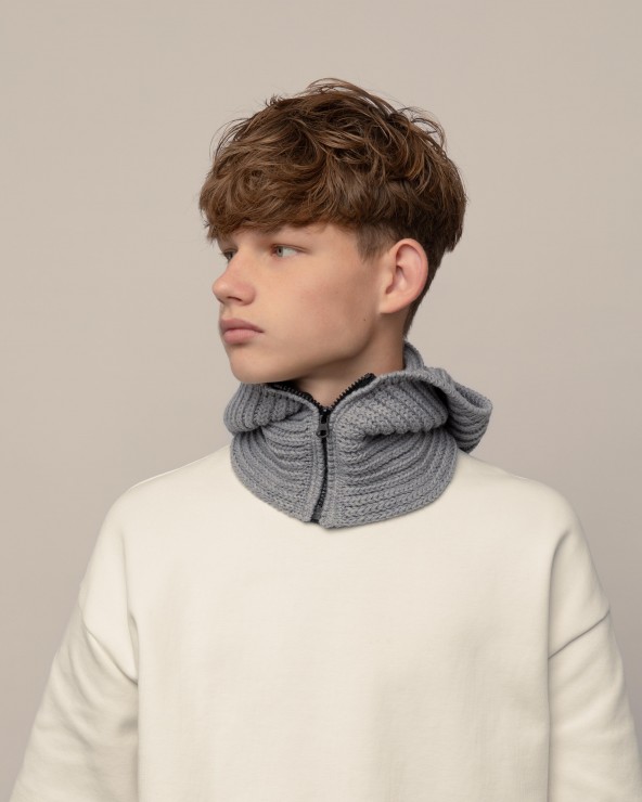 Meriinovillane müts-kapuuts