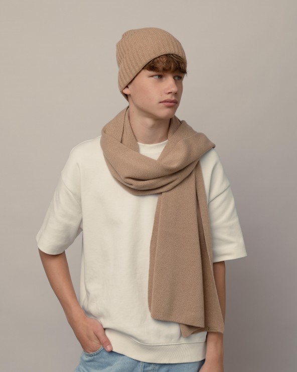 Kepurė su kašmyro vilna